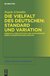 E-Book Die Vielfalt des Deutschen: Standard und Variation